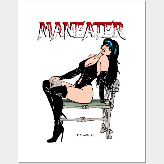 Maneater 2 Wall Art by Pablo Romero Art